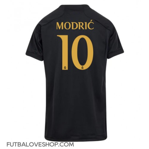 Dres Real Madrid Luka Modric #10 Tretina pre Ženy 2023-24 Krátky Rukáv